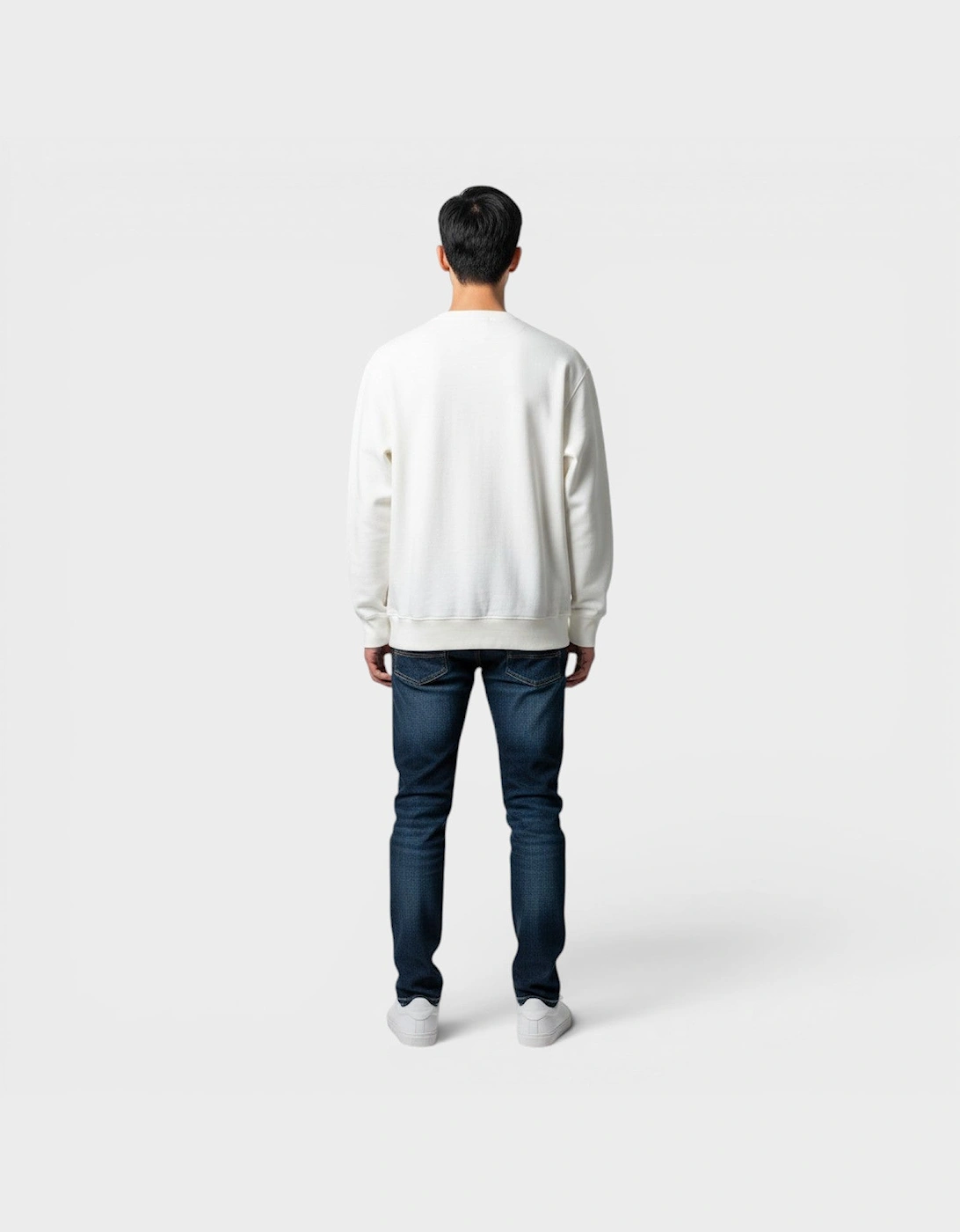 Le Jeu Printed Sweatshirt White