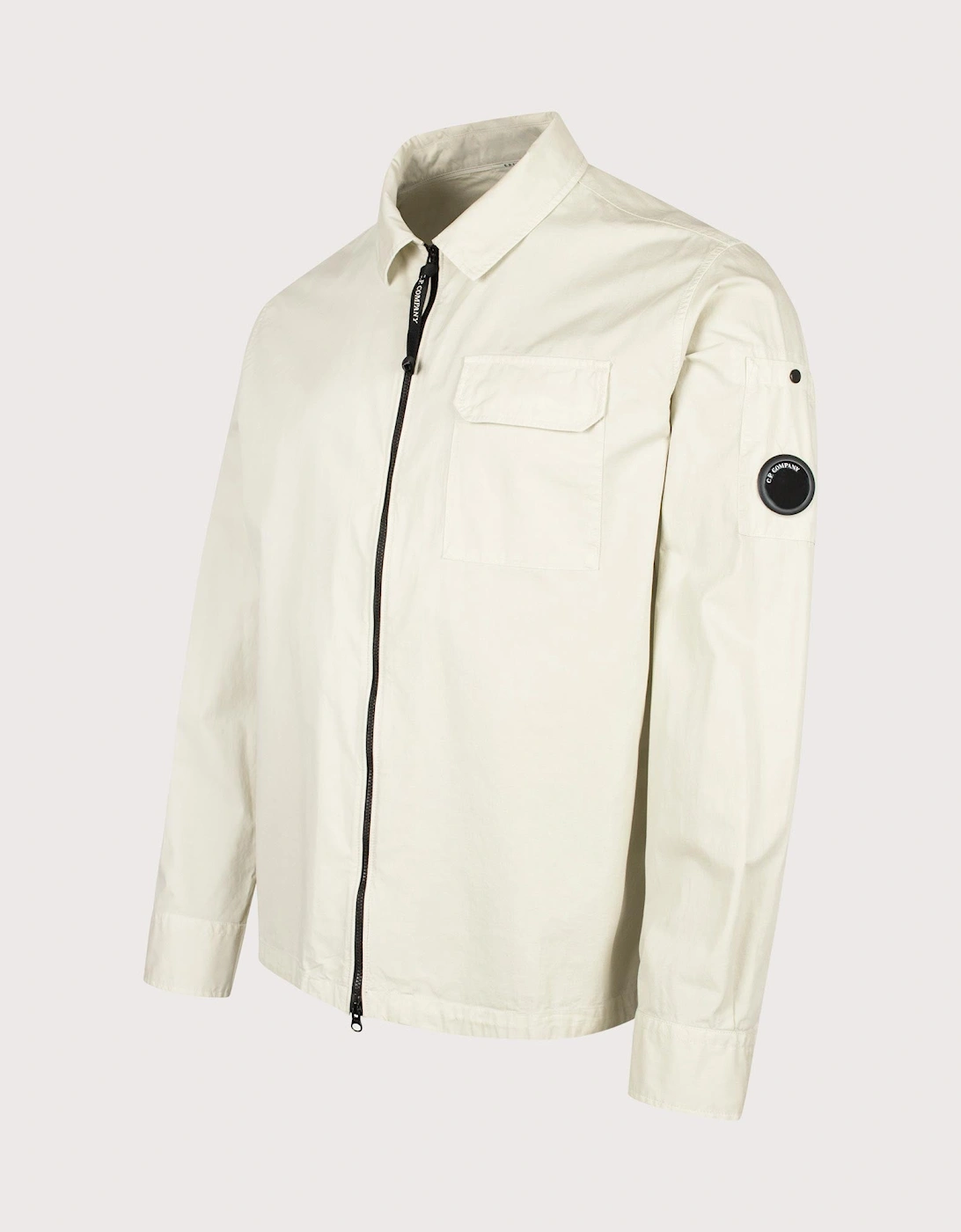 Organic Gabardine Zipped Lens Overshirt, 8 of 7