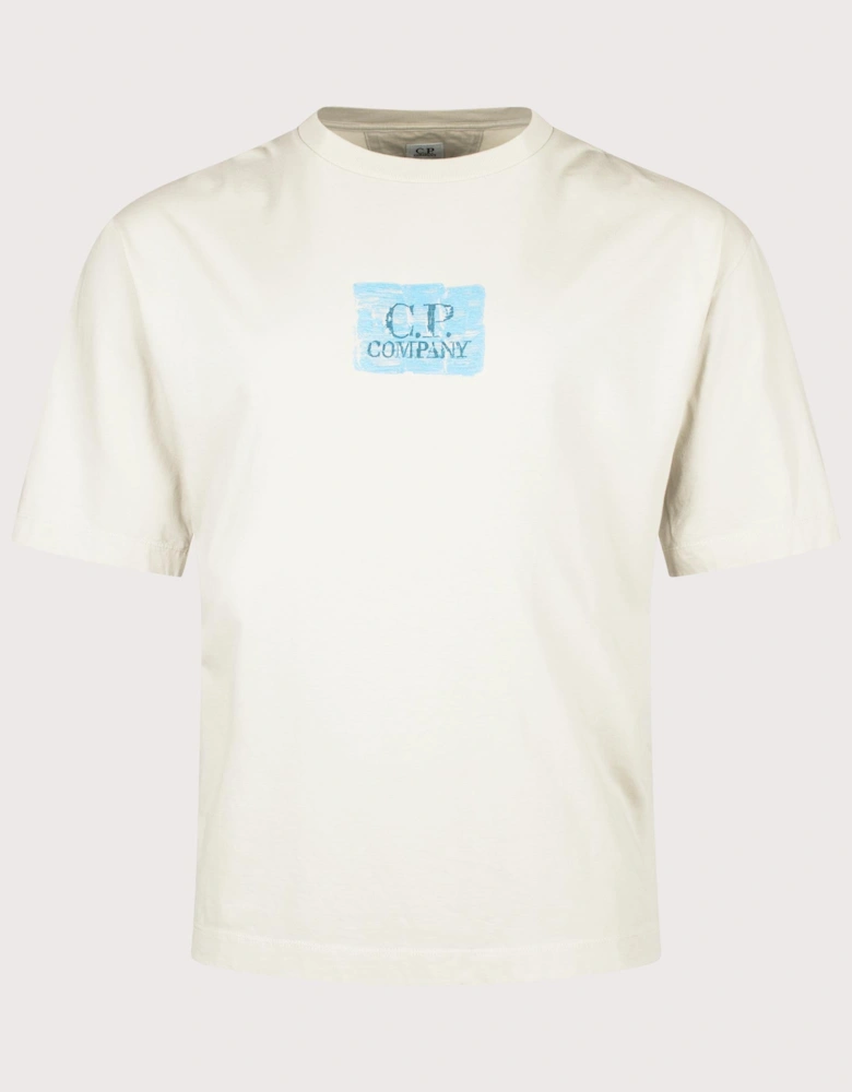 Regular Fit 30/1 Jersey Chest-Back Logo T-Shirt