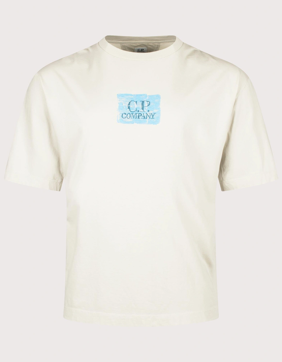 Regular Fit 30/1 Jersey Chest-Back Logo T-Shirt