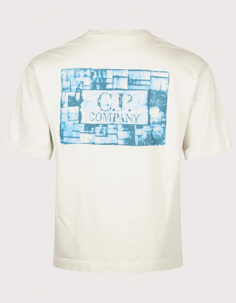 Regular Fit 30/1 Jersey Chest-Back Logo T-Shirt