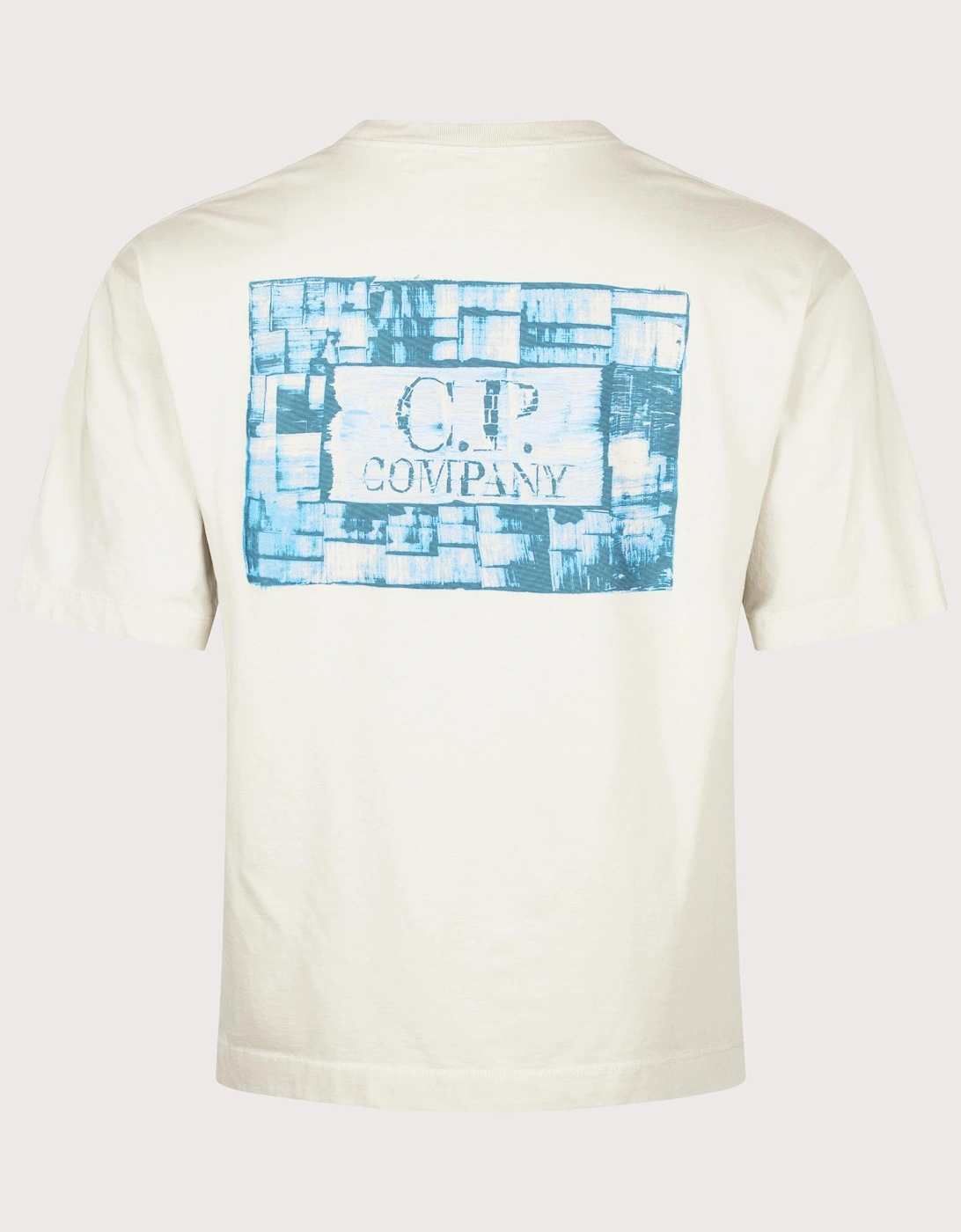 Regular Fit 30/1 Jersey Chest-Back Logo T-Shirt, 4 of 3