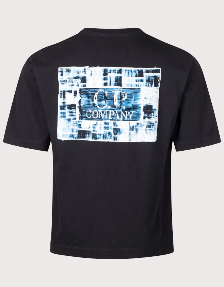 Regular Fit 30/1 Jersey Chest-Back Logo T-Shirt