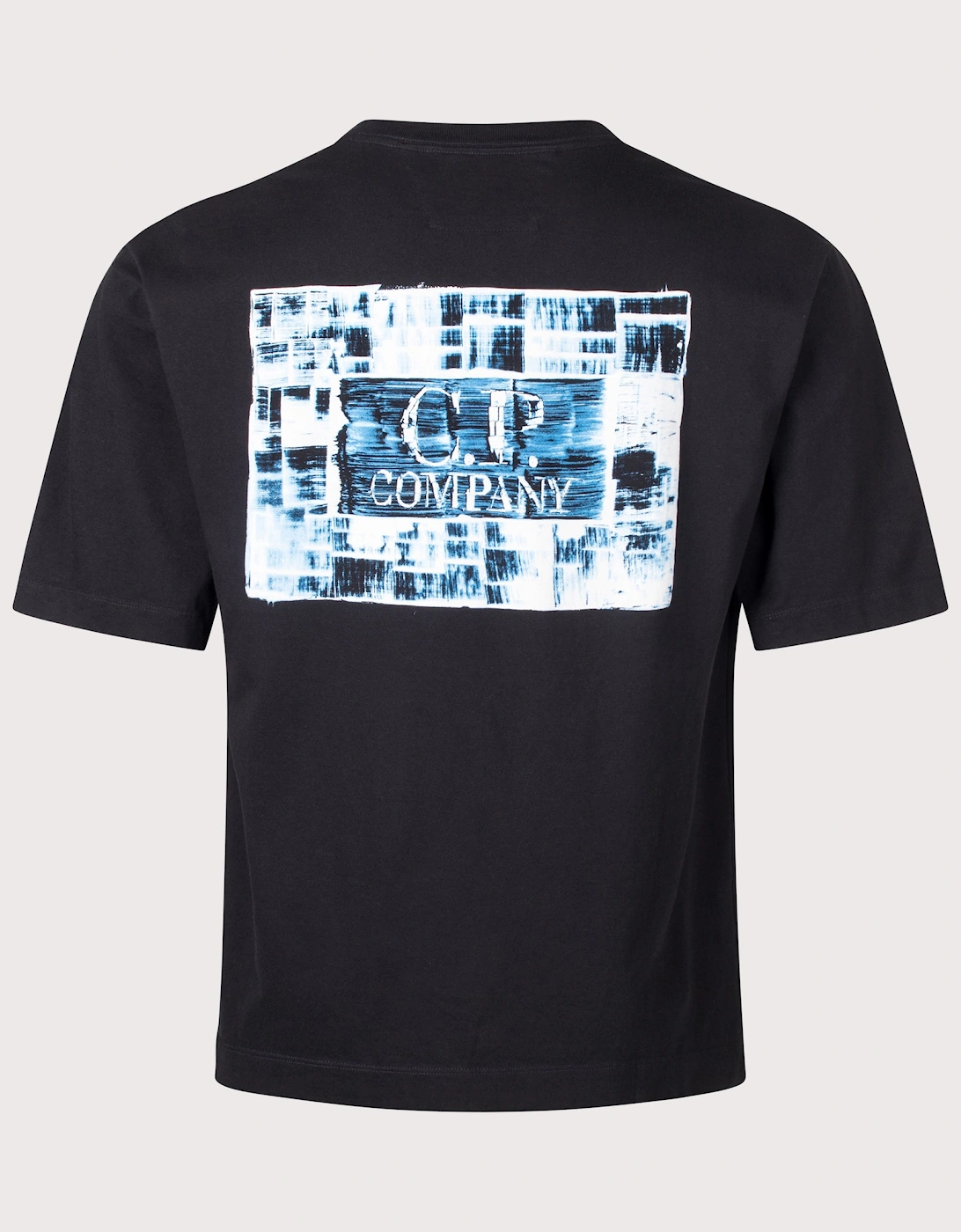 Regular Fit 30/1 Jersey Chest-Back Logo T-Shirt, 4 of 3