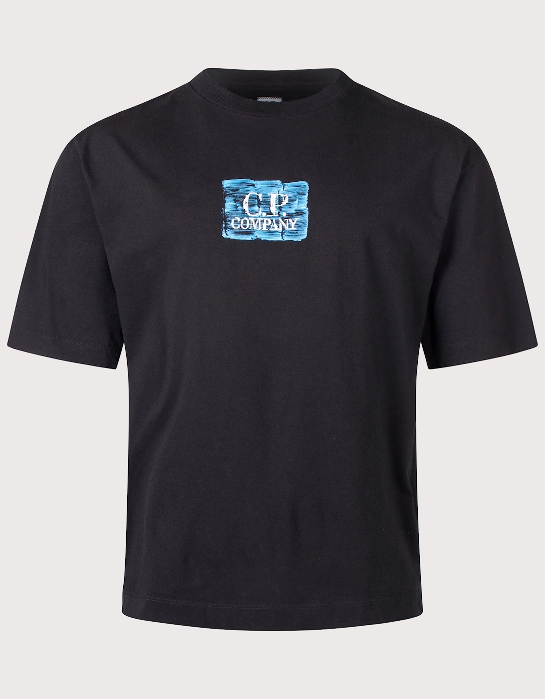 Regular Fit 30/1 Jersey Chest-Back Logo T-Shirt