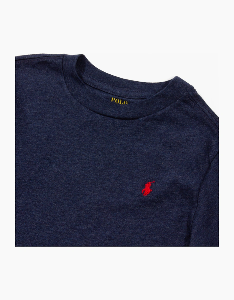 Ralph Lauren KIDS Navy Blue Crewneck-T