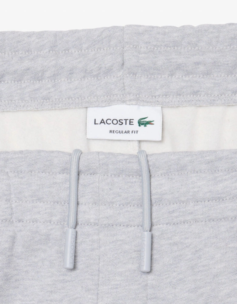 Lacoste Regular Fit Mens Fleece Shorts - Silver Chine CCA