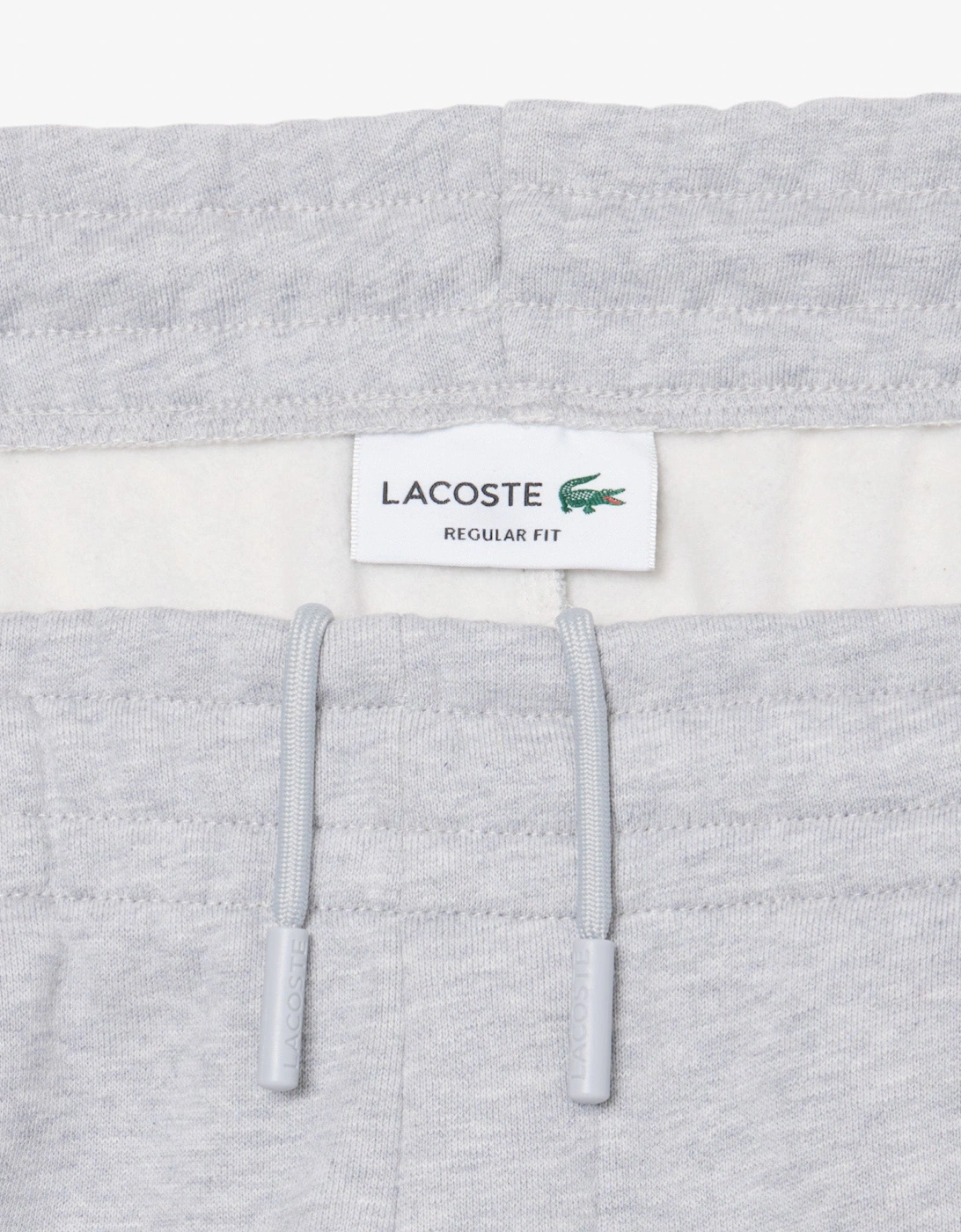 Lacoste Regular Fit Mens Fleece Shorts - Silver Chine CCA
