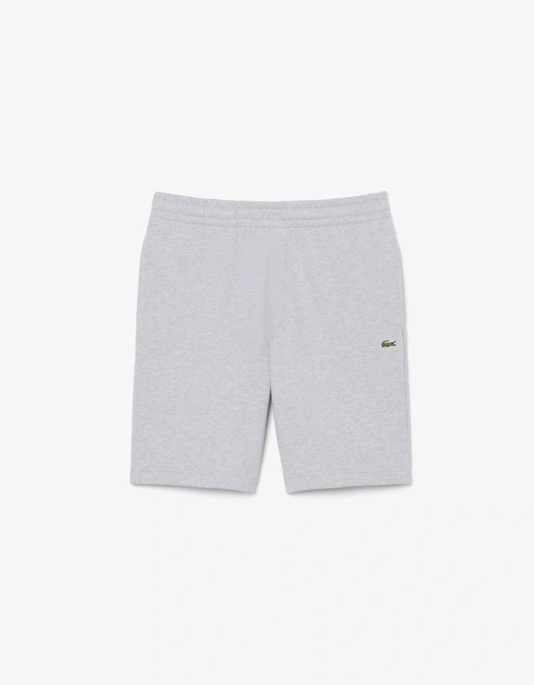Lacoste Regular Fit Mens Fleece Shorts - Silver Chine CCA
