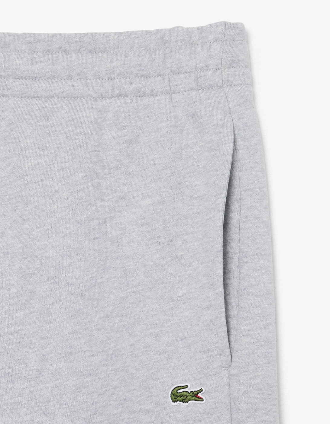 Lacoste Regular Fit Mens Fleece Shorts - Silver Chine CCA