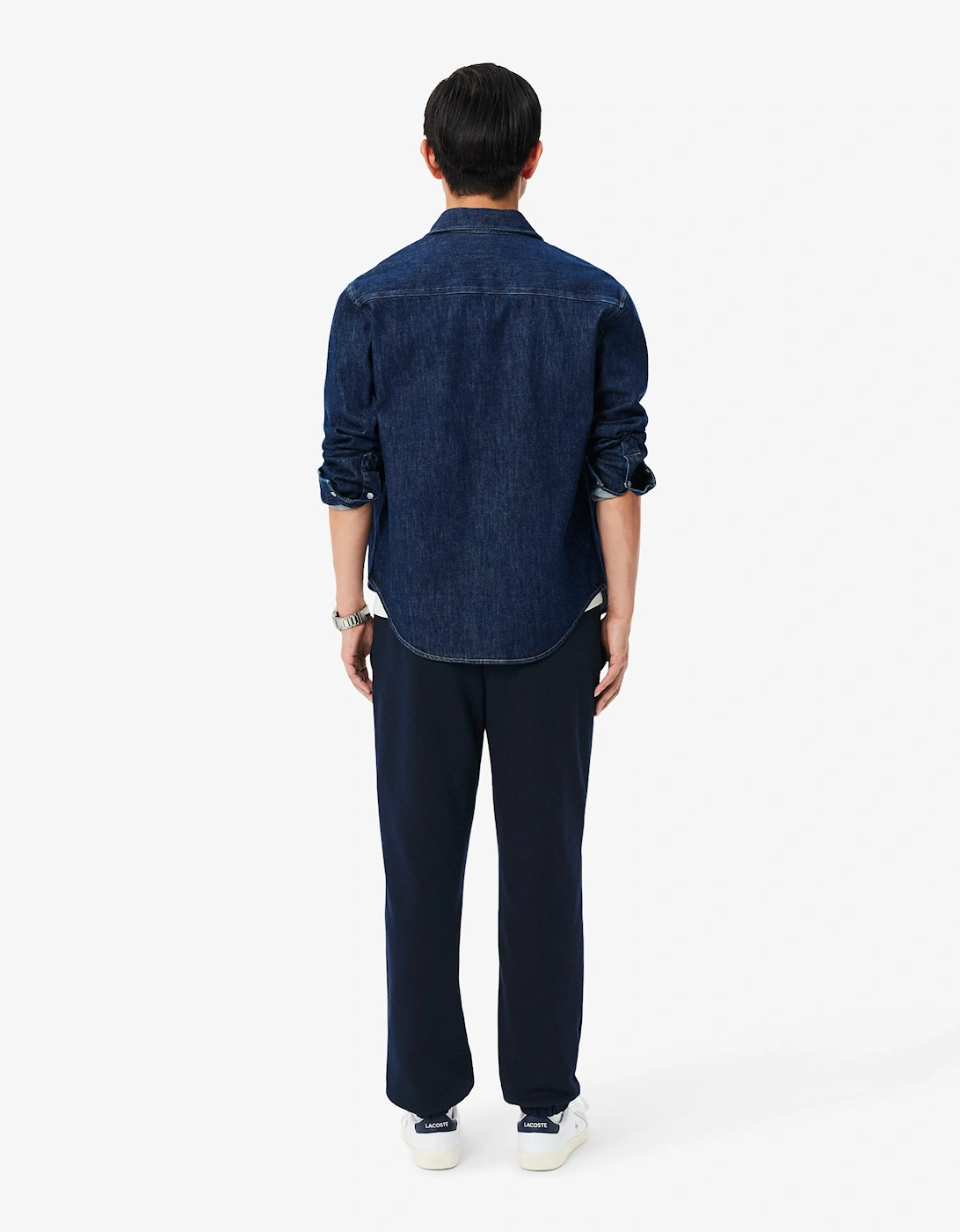 Lacoste Regular Fit Mens Fleece Sweatpants - Navy Blue 166