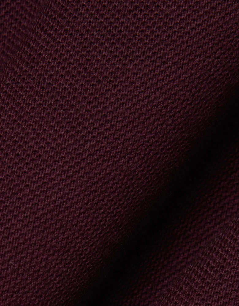 Lacoste Original L.12.12 Mens Long Sleeve Cotton Polo Shirt - Chestnut Brown 3KE