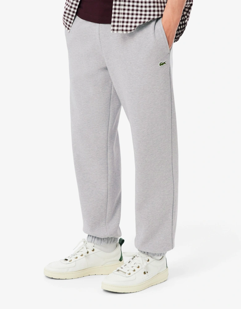 Lacoste Regular Fit Mens Fleece Sweatpants - Silver Chine CCA