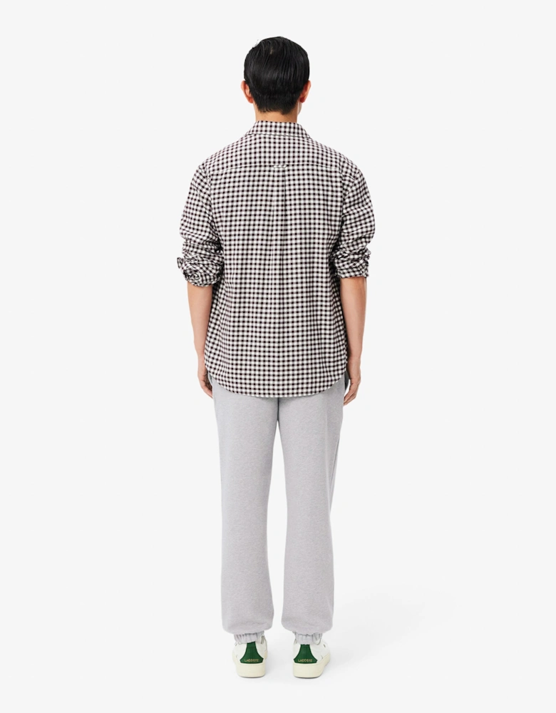 Lacoste Regular Fit Mens Fleece Sweatpants - Silver Chine CCA