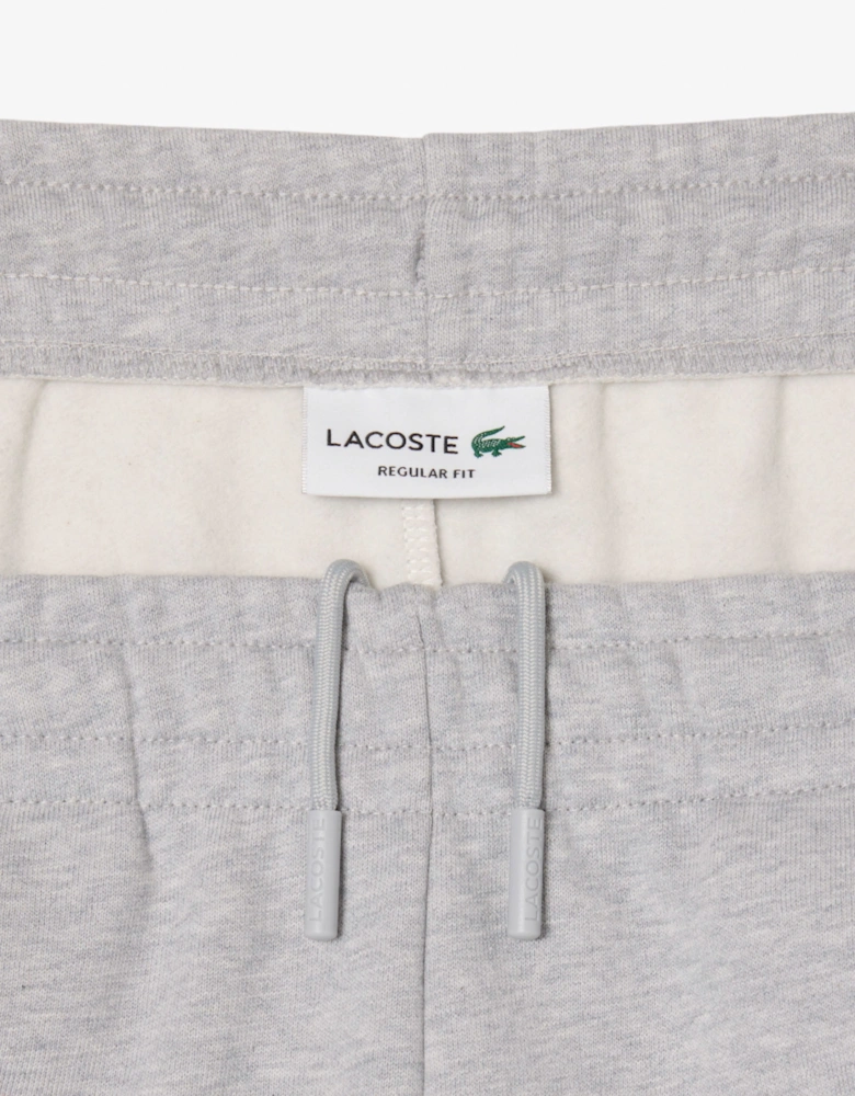 Lacoste Regular Fit Mens Fleece Sweatpants - Silver Chine CCA