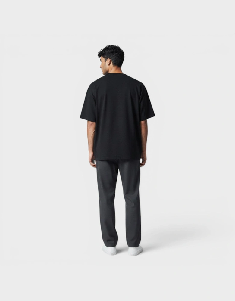 Logo Sport Crewneck T-Shirt Black