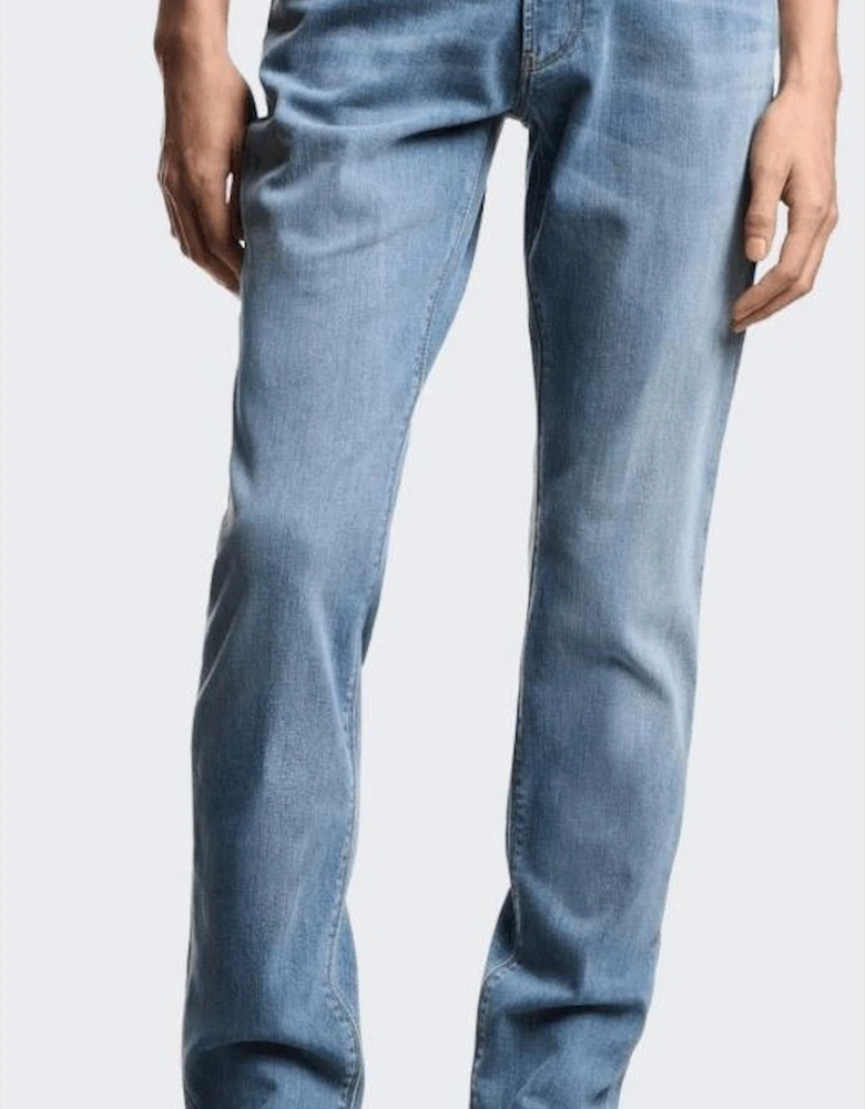 J06 Lightwash Blue Slim Fit Jeans