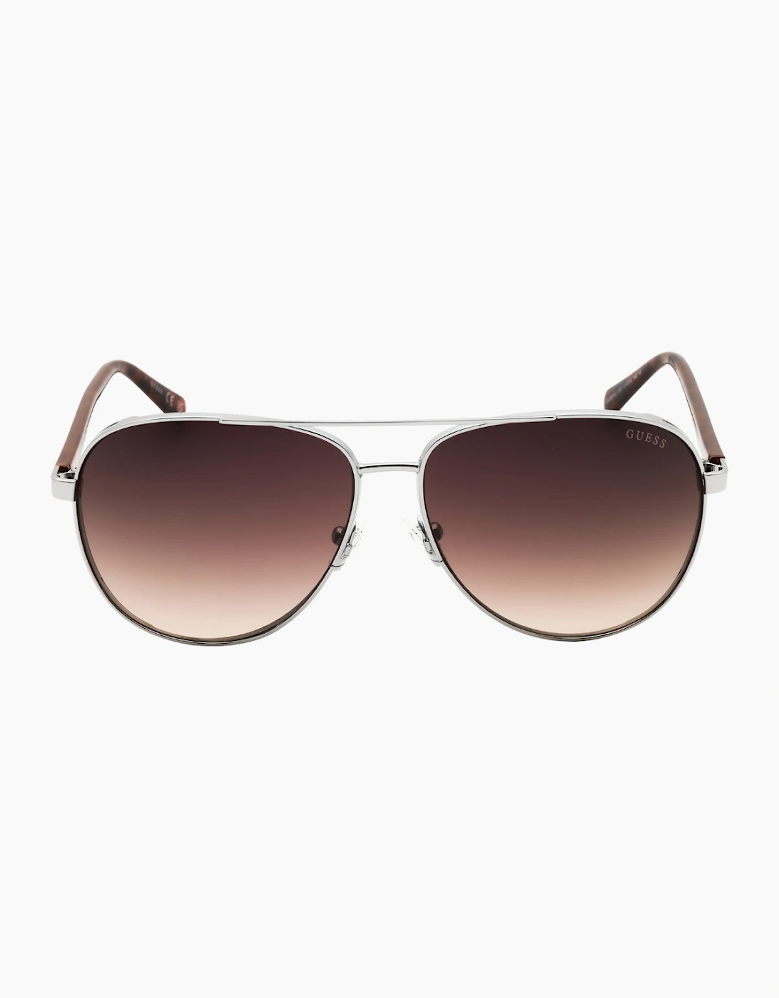 Guess Shiny Gunmetal Sunglasses