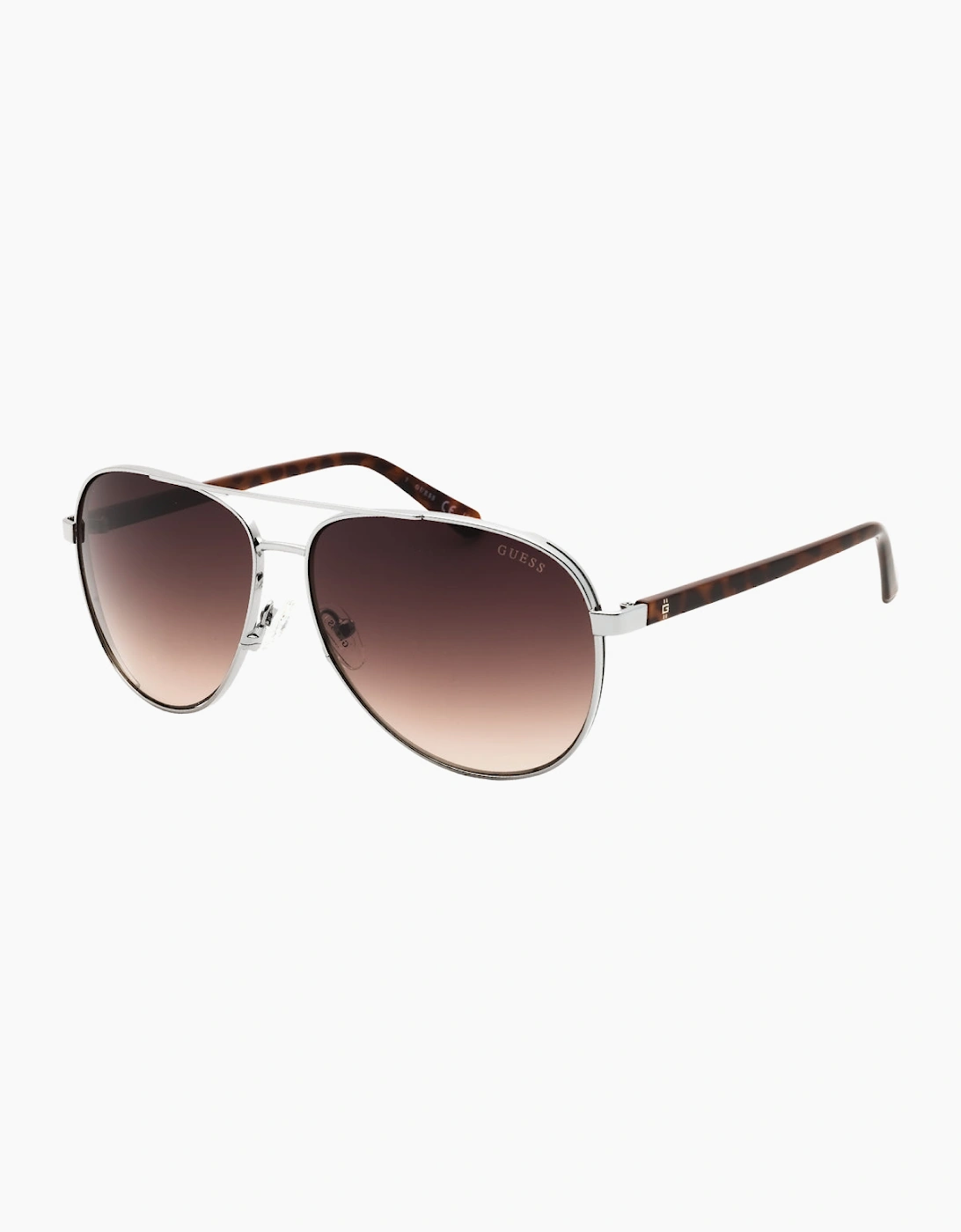 Guess Shiny Gunmetal Sunglasses