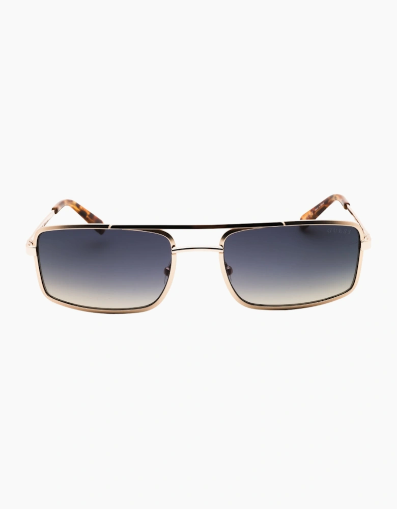 Guess Gold Gradient Blue Sunglasses