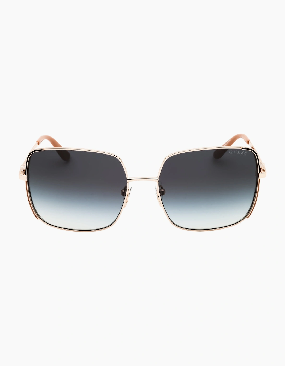 Guess Square Shape Gold Sunglasses