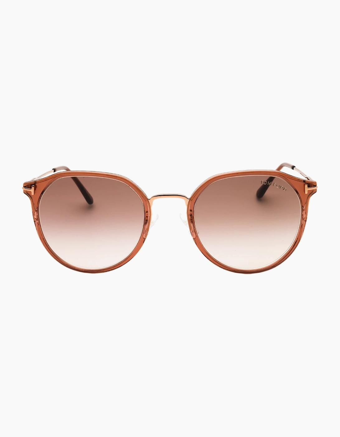 Tom Ford Women's Tom Ford Shiny Dark Brown Sunglasses