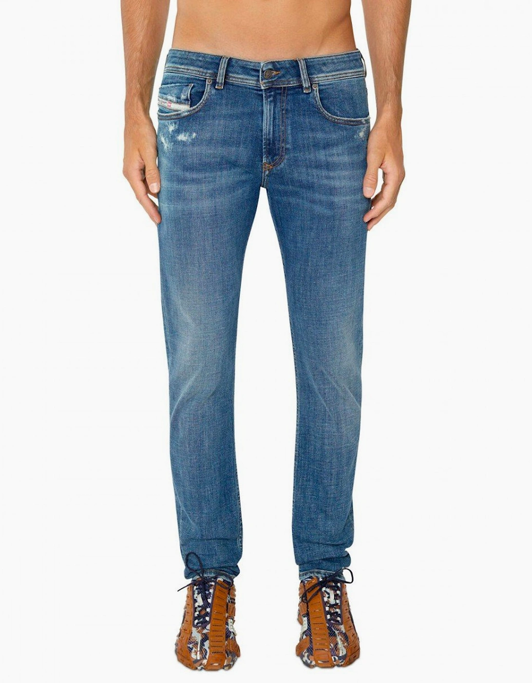 Diesel Mens Sleenker skinny fit low waist Jean 09E43, 4 of 3