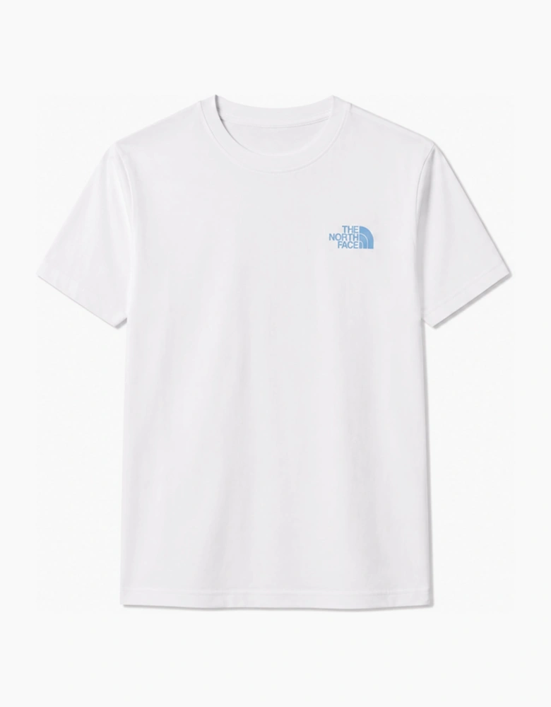The North Face Mens T Shirt Globe Reload Relaxed Fit Crew Neck Short Sleeve Cotton Tee