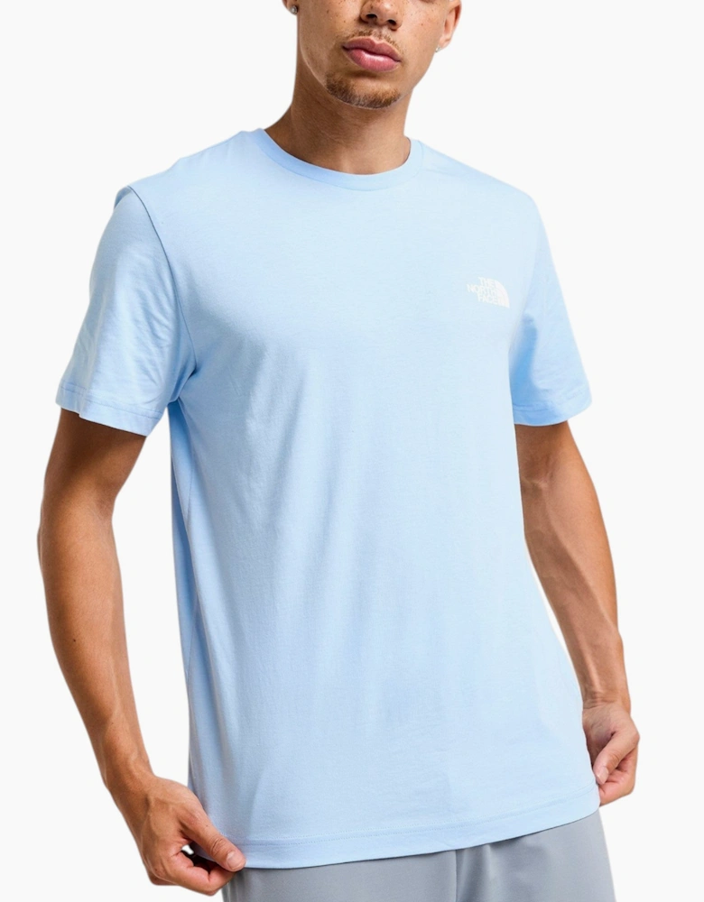 The North Face Mens T Shirt M Energy Globe Crew Neck Short Sleeve Cotton Tee