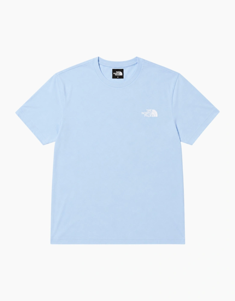 The North Face Mens T Shirt M Energy Globe Crew Neck Short Sleeve Cotton Tee