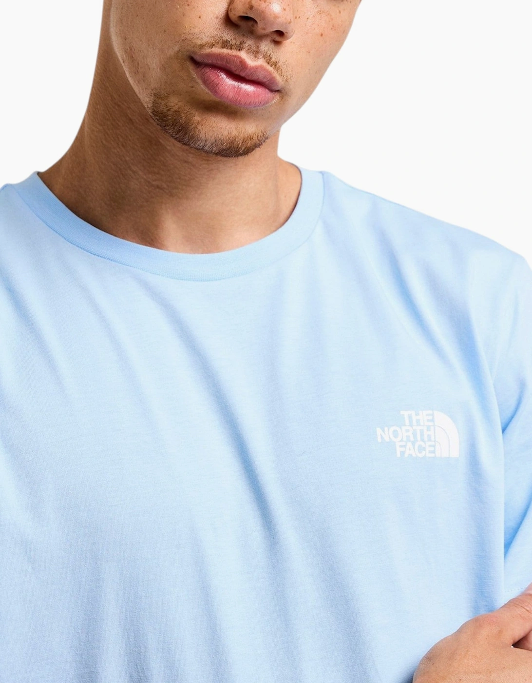 The North Face Mens T Shirt M Energy Globe Crew Neck Short Sleeve Cotton Tee