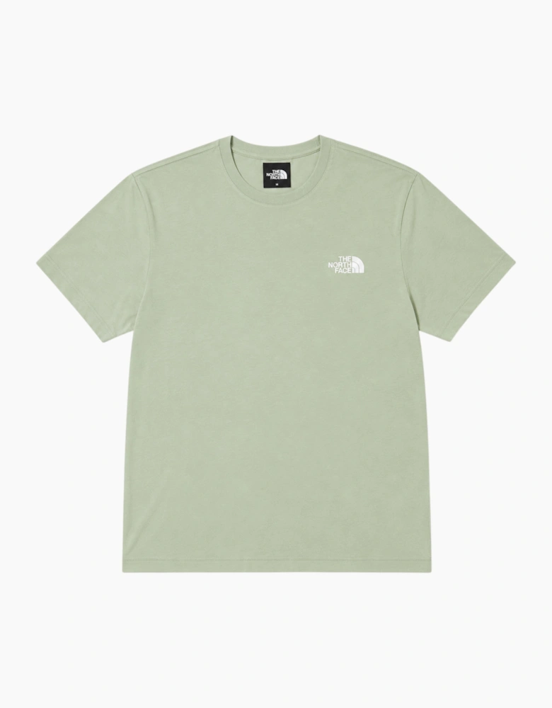 The North Face Mens T Shirt M Energy Globe Crew Neck Short Sleeve Cotton Tee