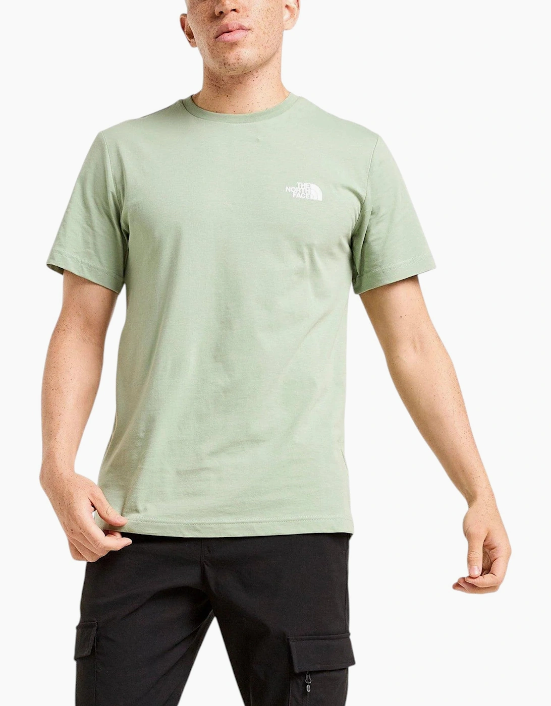 The North Face Mens T Shirt M Energy Globe Crew Neck Short Sleeve Cotton Tee