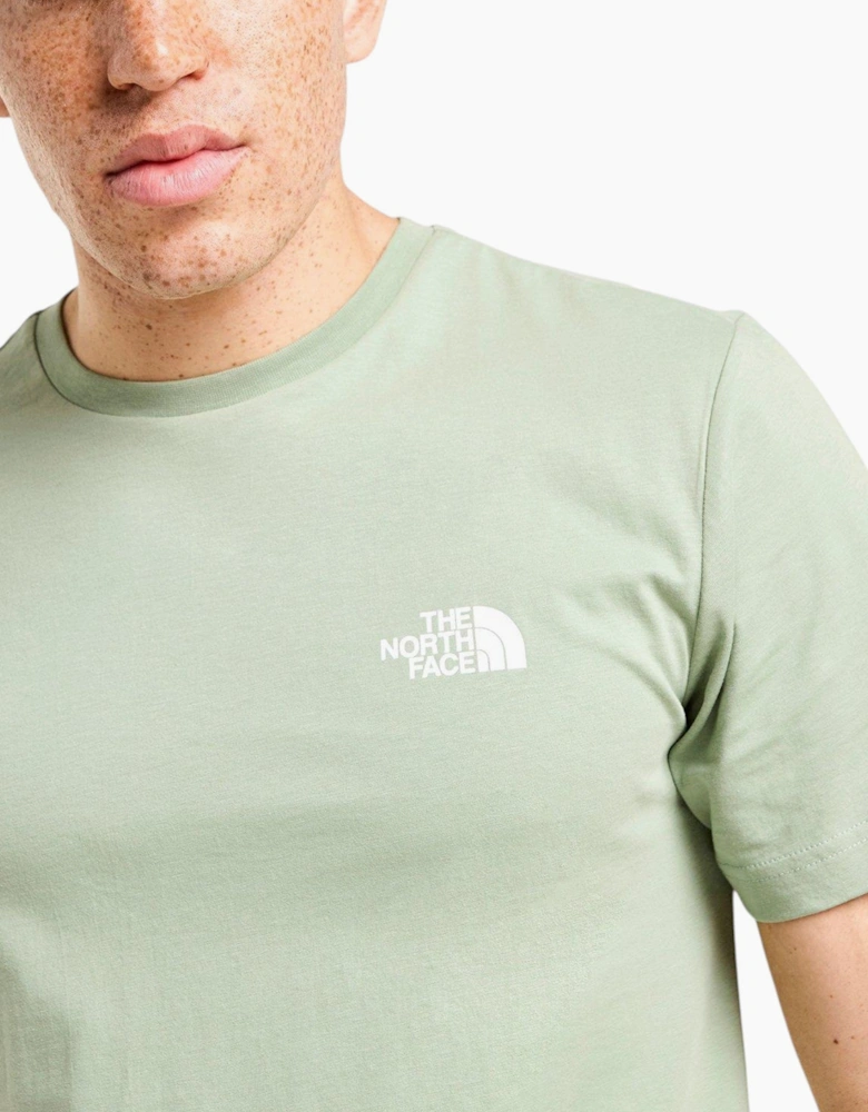 The North Face Mens T Shirt M Energy Globe Crew Neck Short Sleeve Cotton Tee