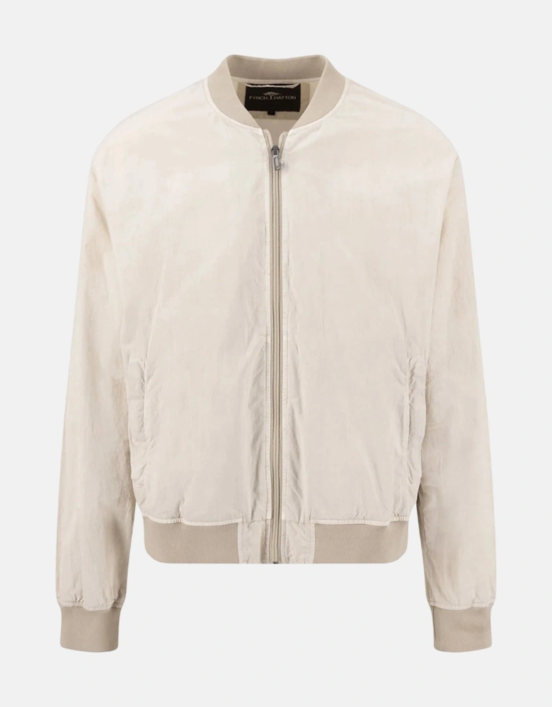 Garment Dyed Cotton Jacket Cement