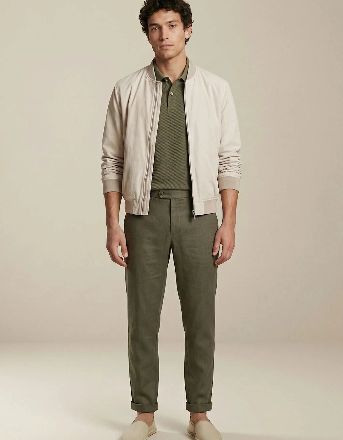Garment Dyed Cotton Jacket Cement