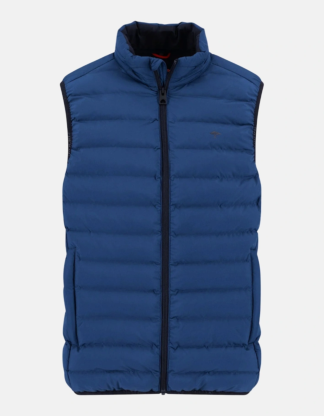 Stand Collar Light Weight Vest Harbour Blue, 6 of 5