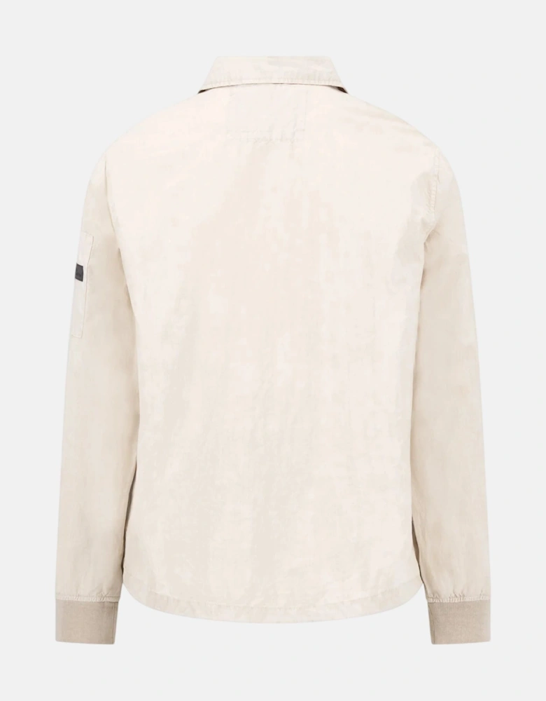Garment Dyed Overshirt Cement