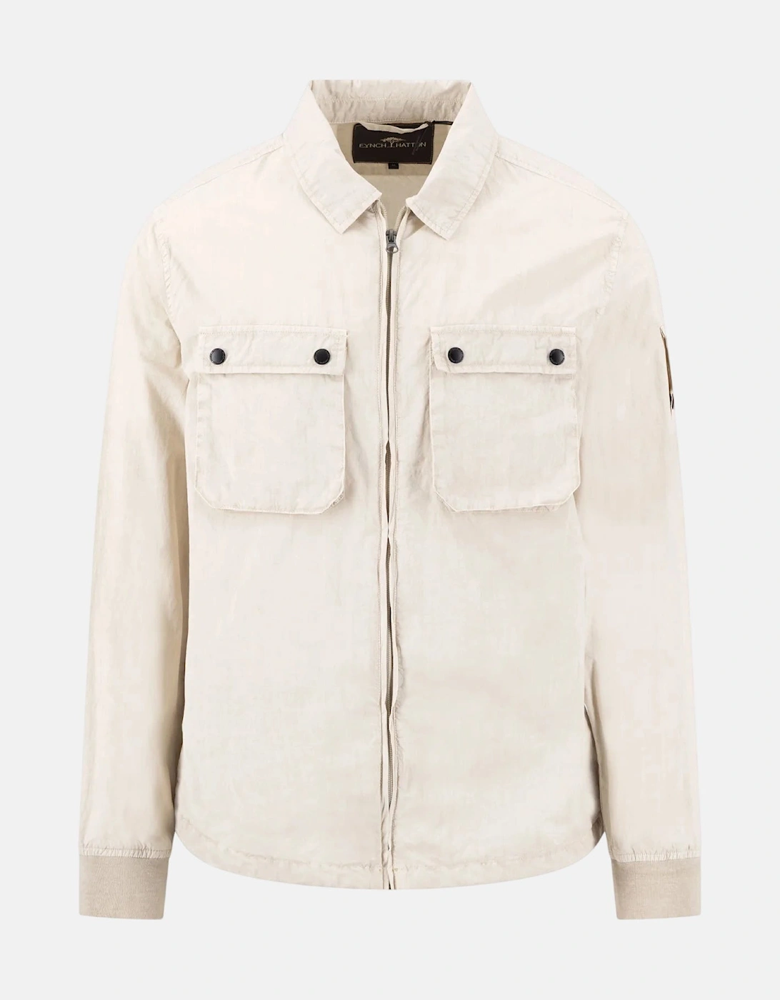 Garment Dyed Overshirt Cement, 3 of 2