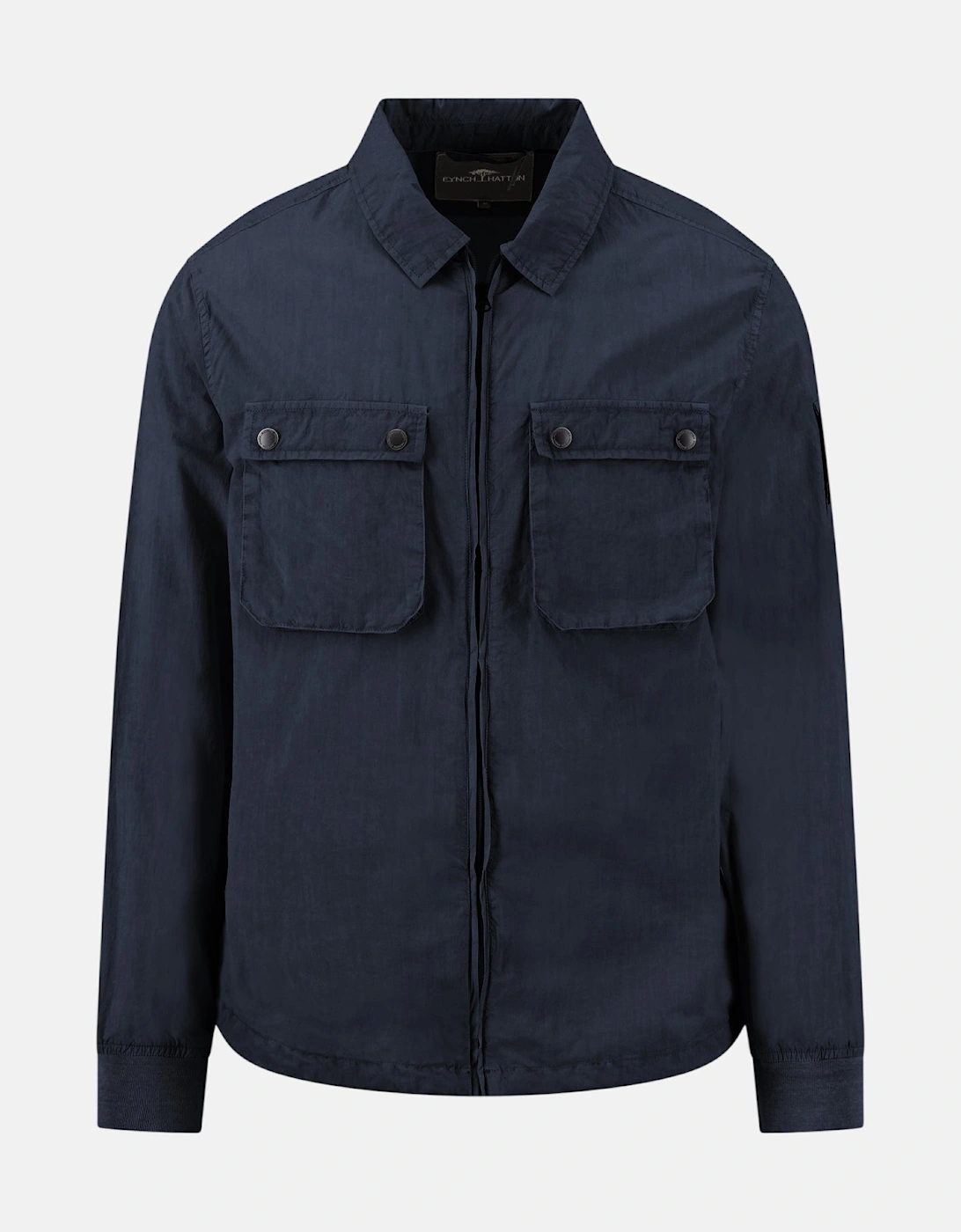 Garment Dyed Overshirt Dark Navy, 3 of 2