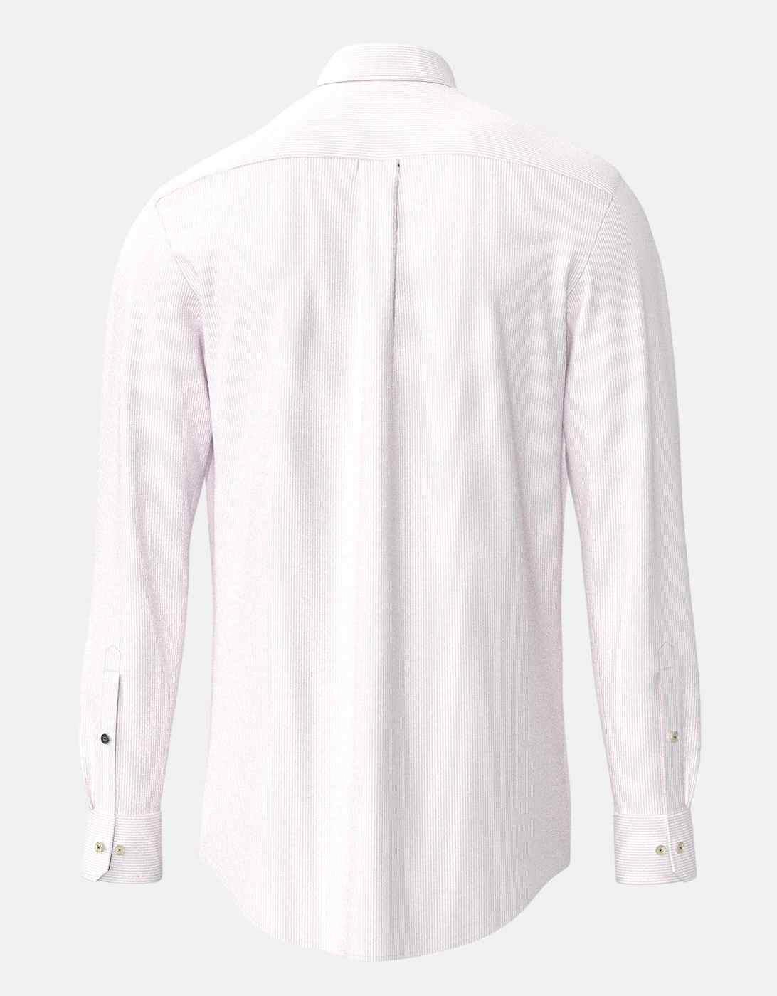 Washed Oxford Bengal Stripe Button Down Shirt Magnolia