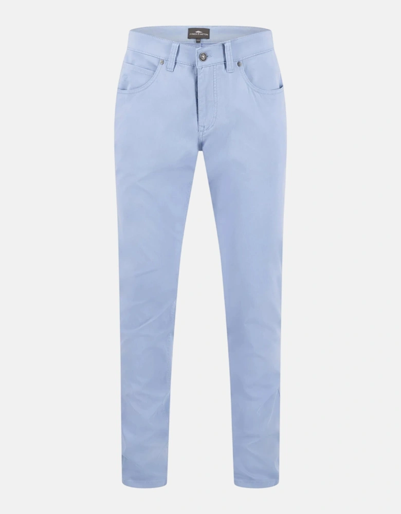 Five Pocket Stretch Cotton Chinos Sky