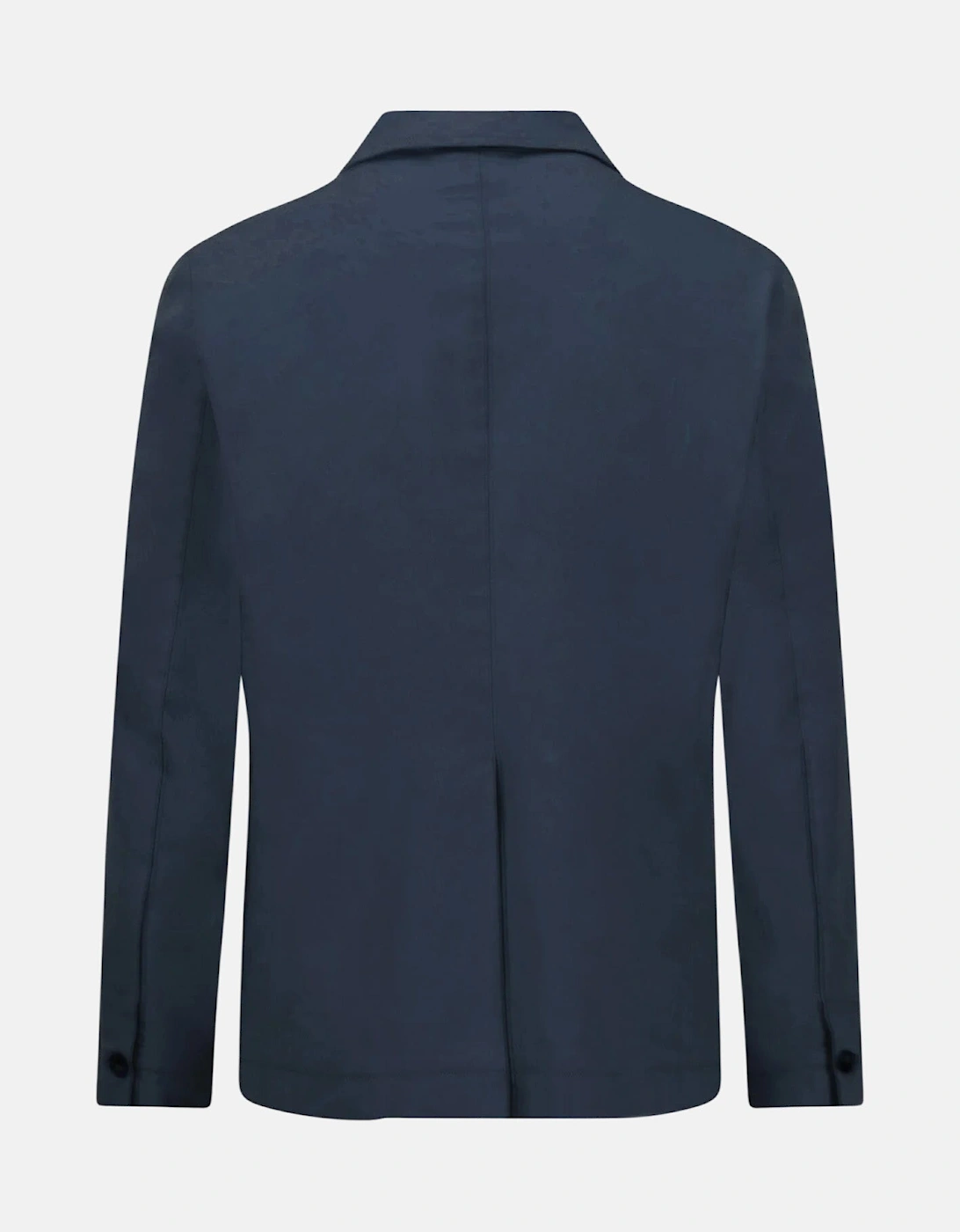 Stretch Cotton Patch Pocket Blazer Dark Navy