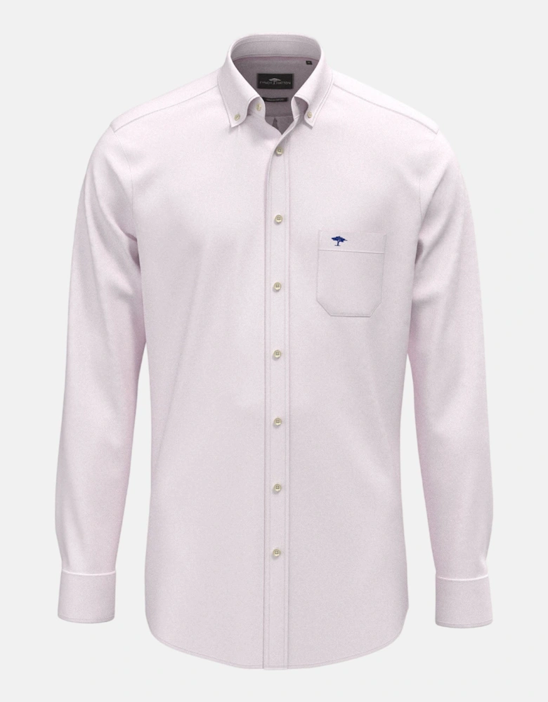Washed Oxford Solid Button Down Shirt Magnolia
