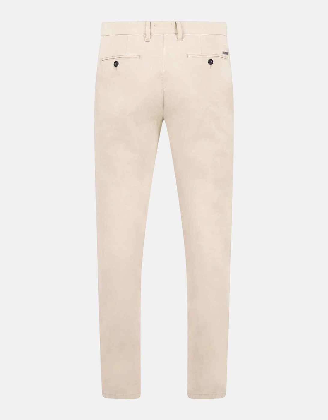 Basic Stretch Cotton Chinos Sand