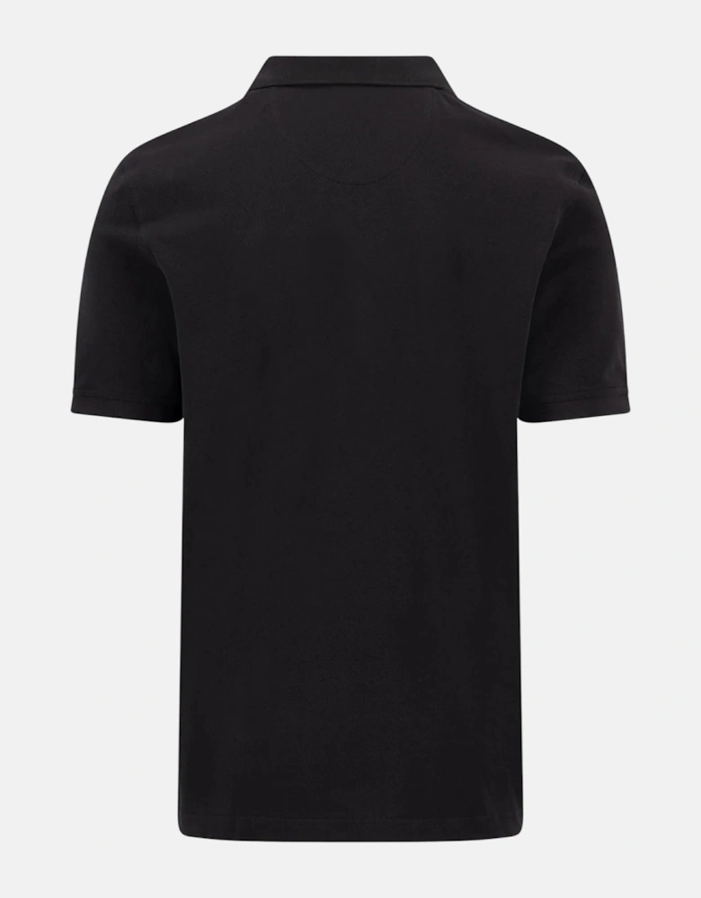 Premium Cotton 2-Ply Polo Shirt Black