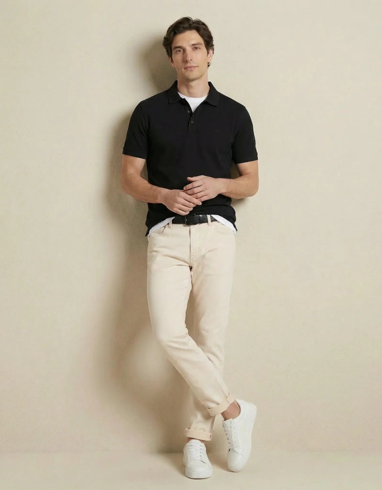 Premium Cotton 2-Ply Polo Shirt Black