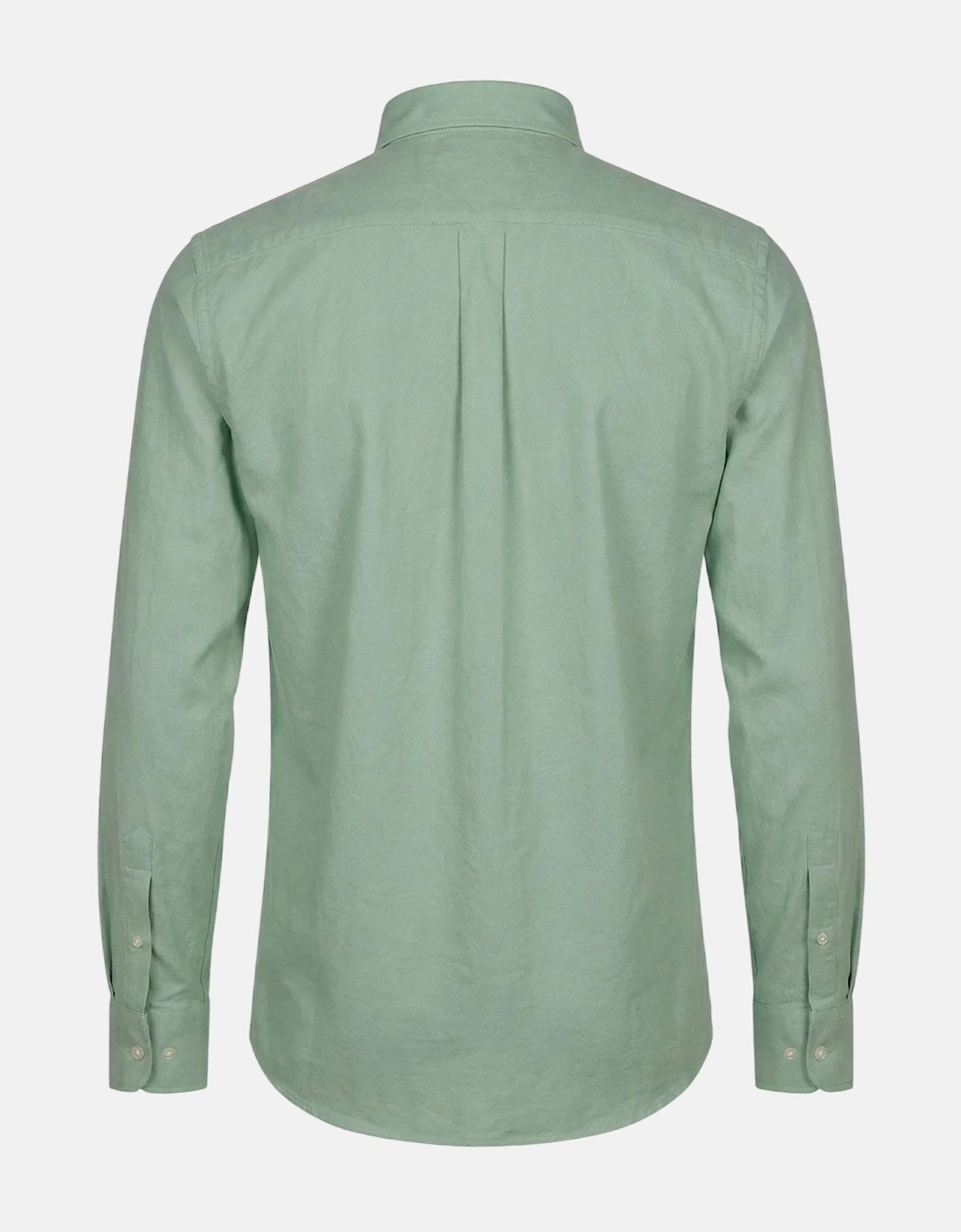 Washed Oxford Solid Button Down Shirt Avocado