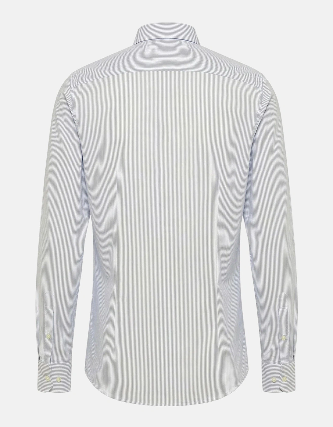 Washed Oxford Bengal Stripe Button Down Shirt New Breeze