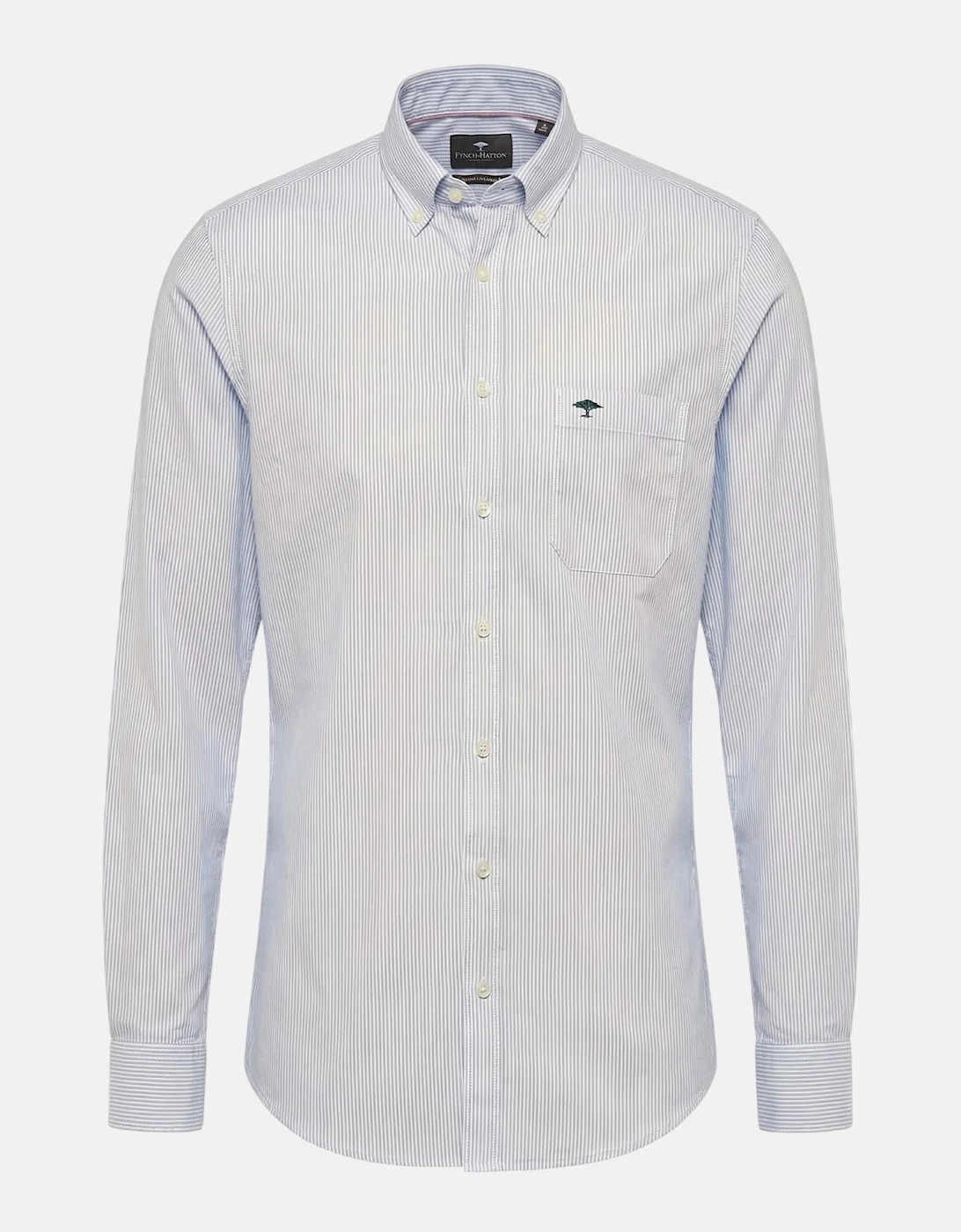 Washed Oxford Bengal Stripe Button Down Shirt New Breeze, 3 of 2